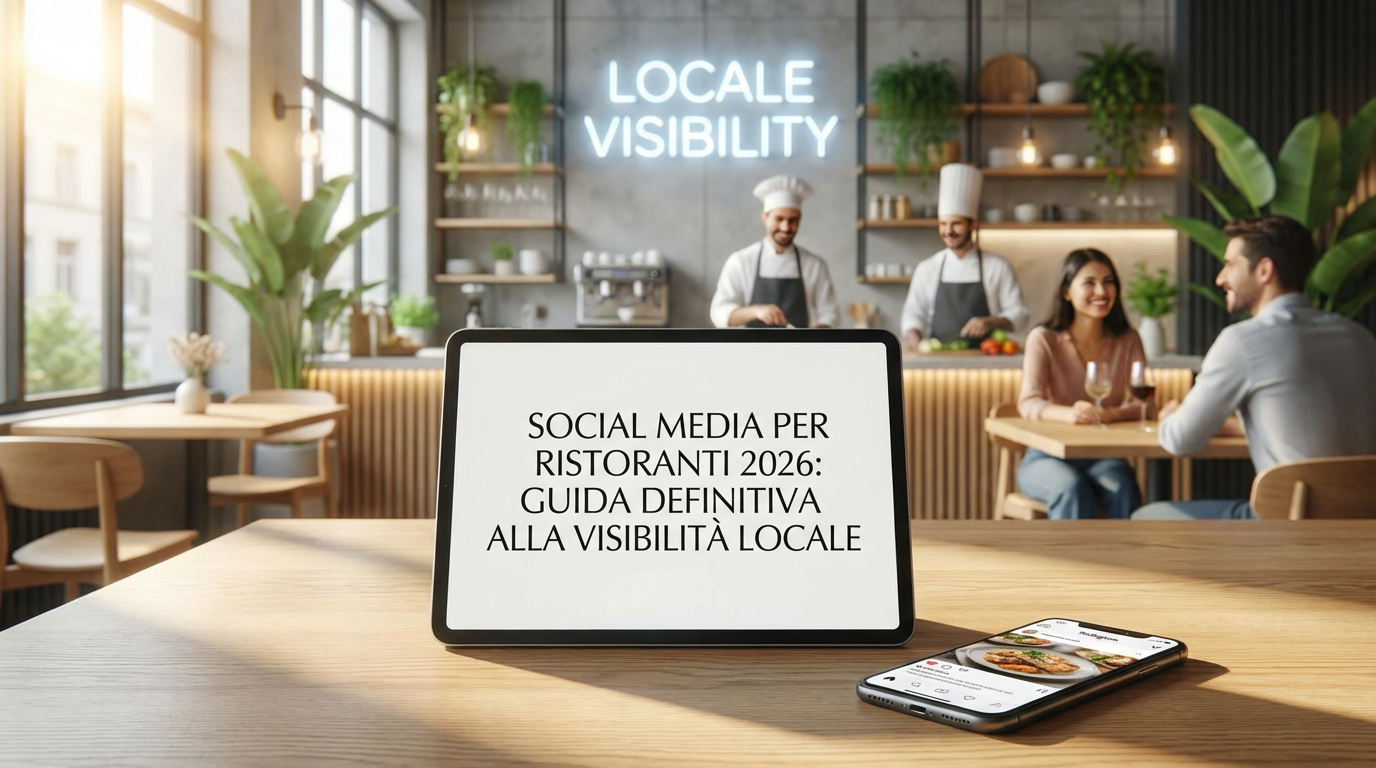 Social Media per Ristoranti 2026: Guida Definitiva alla Visibilità Locale