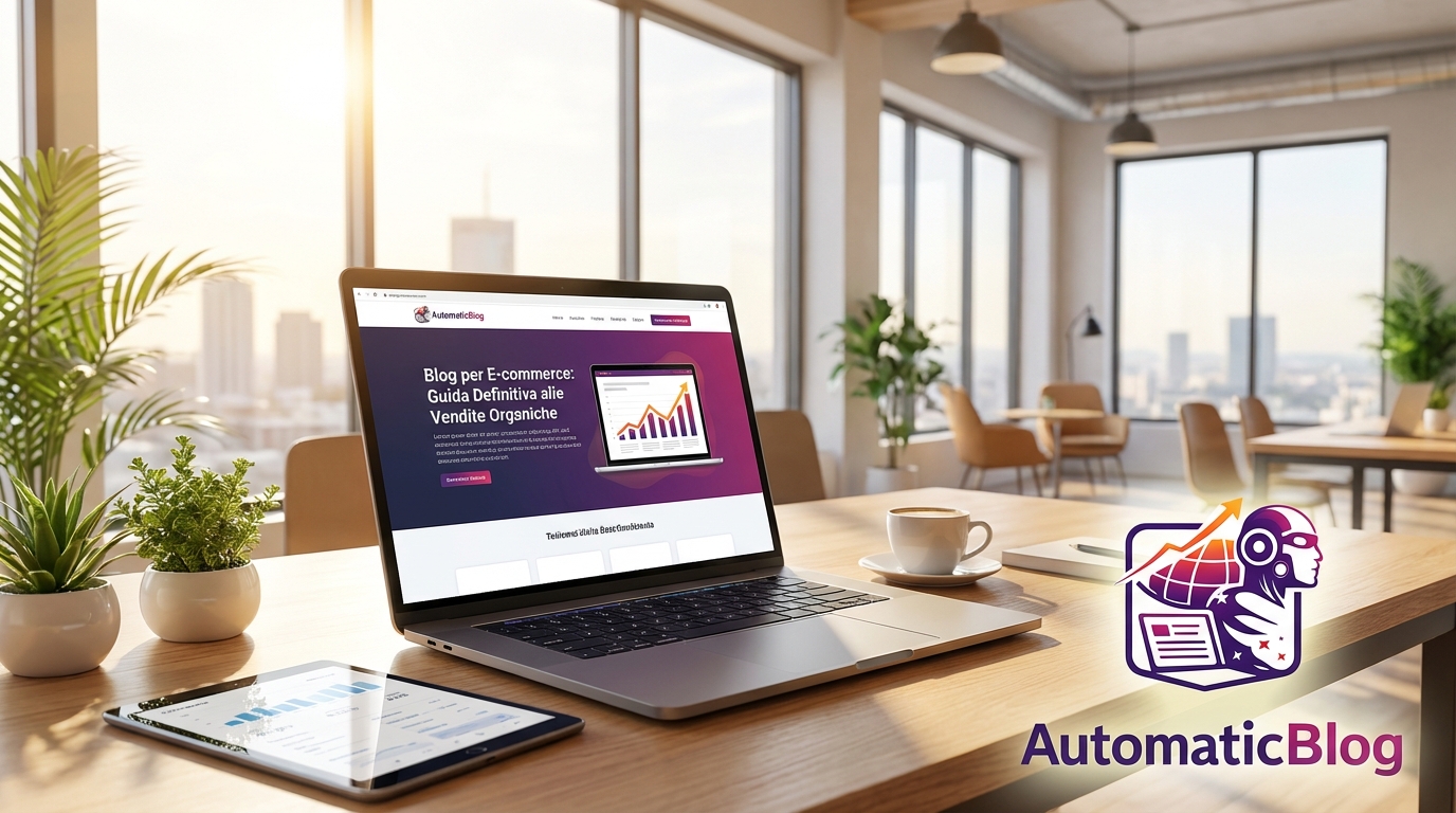 Blog per E-commerce: Guida Definitiva alle Vendite Organiche