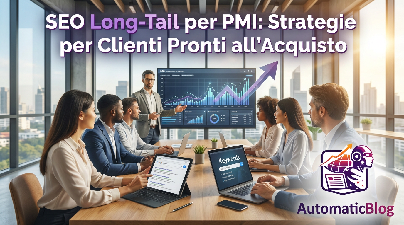 SEO Long-Tail per PMI: Strategie per Clienti Pronti all'Acquisto