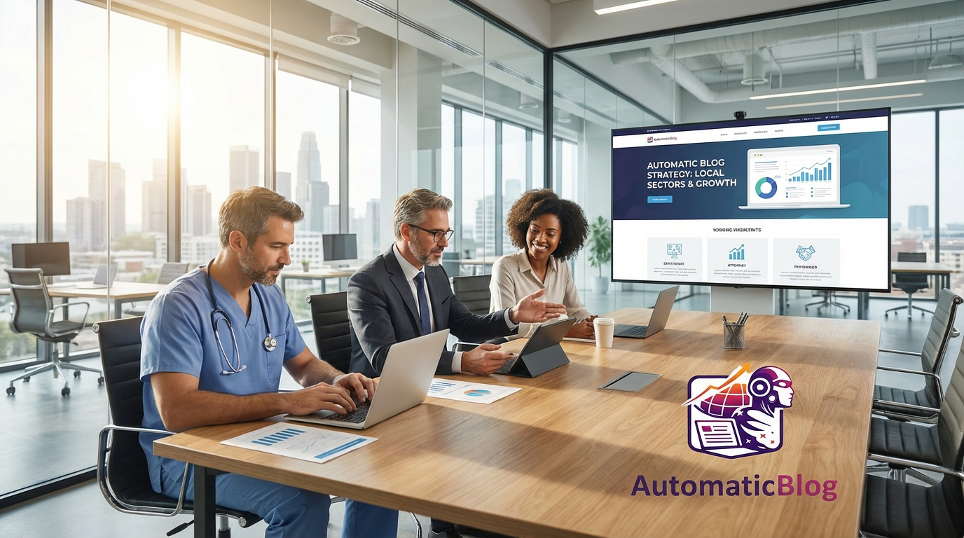 Blog Automatico per Settori Locali: Strategia per Dentisti, Avvocati e PMI