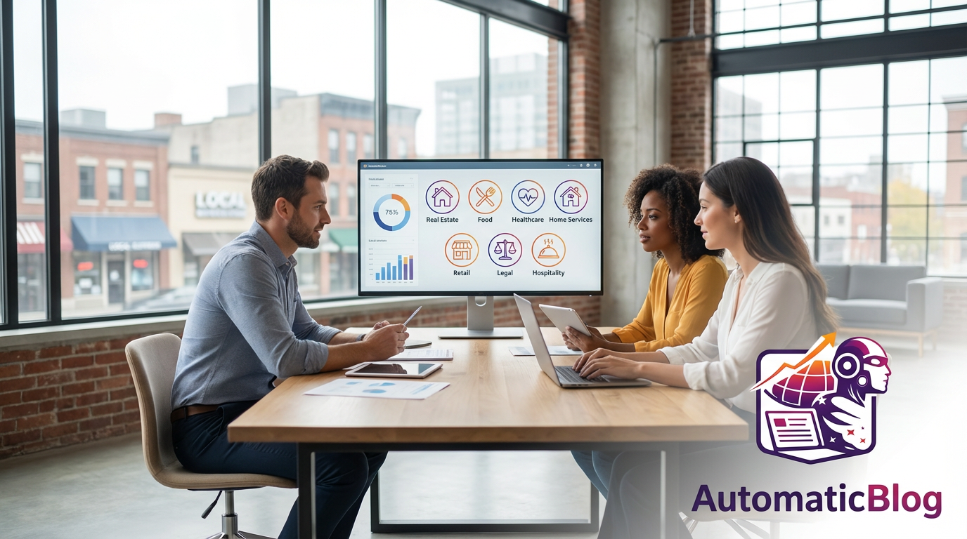 Blog Automatico Verticale: Strategie per 7 Settori Locali