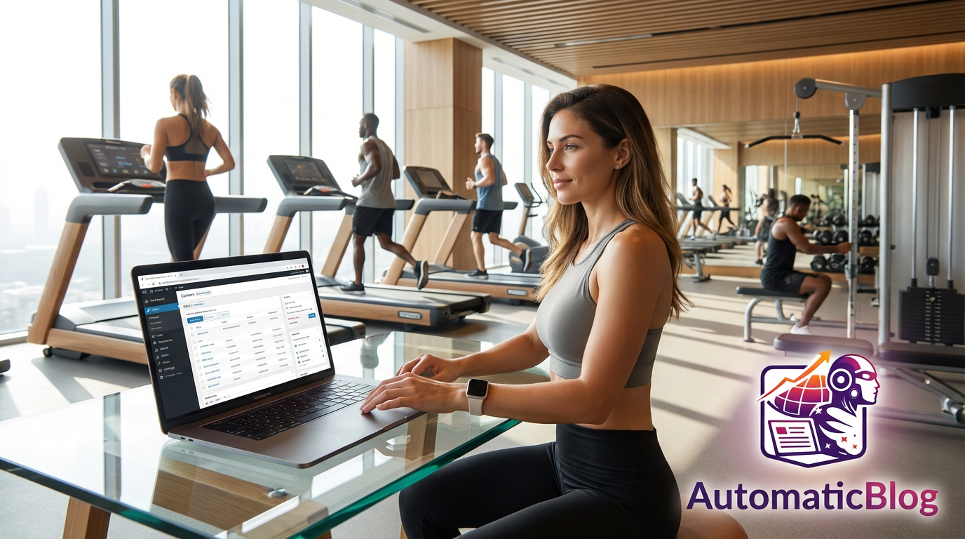 Blog automatico per palestre: smetti di affittare traffico dai social
