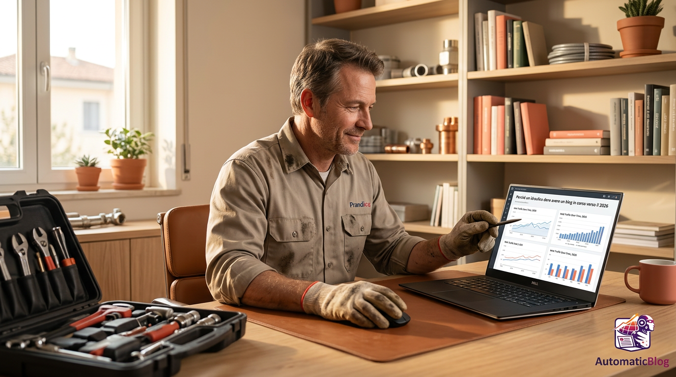 Perché un idraulico deve avere un blog nel 2026